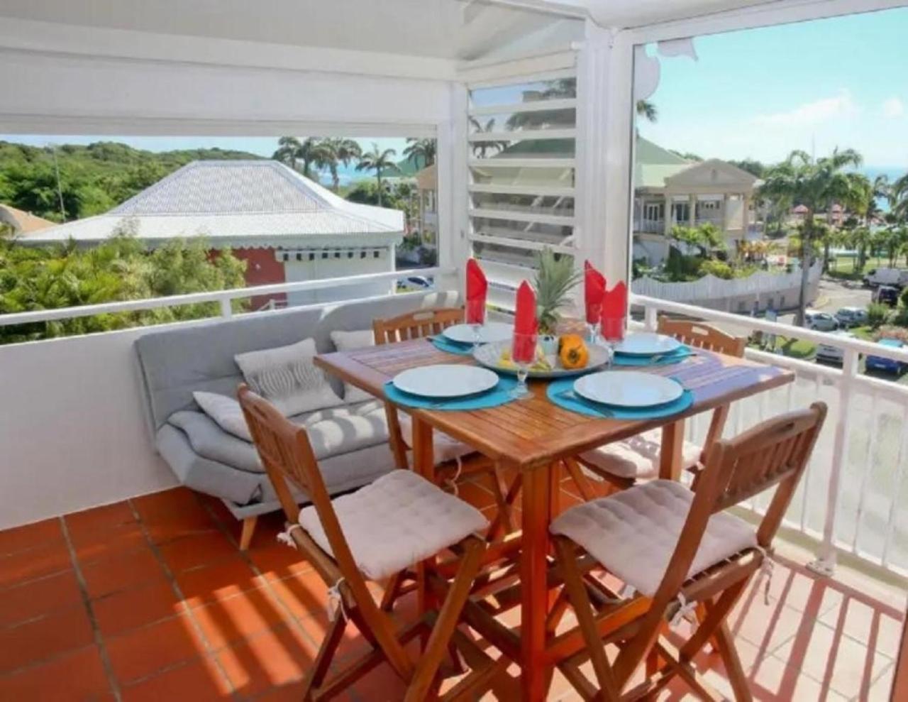 Studio Mojito Vue Mer,Piscine Avec Cuve Eau Et Acces Plage Et Piscine Anse Des Rochers Saint-Francois  Exteriör bild